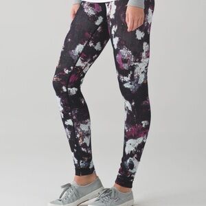 lululemon Wunder Under Hi-Rise Leggings in Kara Blossom Multi, Size 4